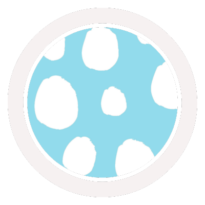 Light Blue Dino Bambusová Mašlička