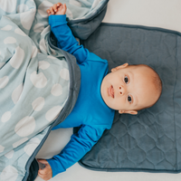 Bambusová detská deka Ice Grey – Stormy Night 1,5 TOG